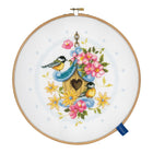 DIY Counted cross stitch kit Our bird house 24 x 24 cm / 9.6