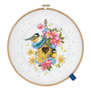 DIY Counted cross stitch kit Our bird house 24 x 24 cm / 9.6" x 9.6"