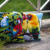 DIY Cross stitch cushion kit Lovebirds