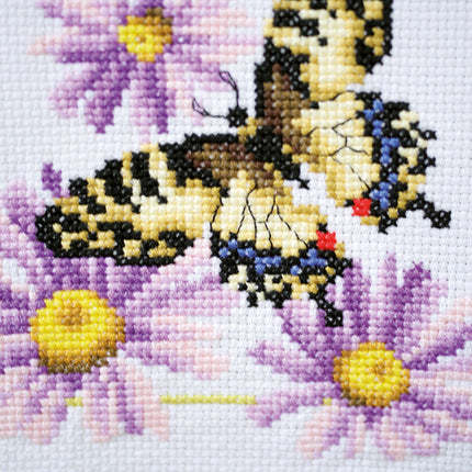 DIY Table Runner kit "Aida table runner kit Butterflies"