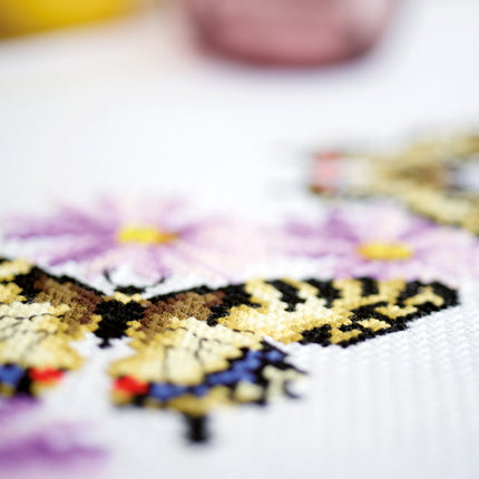 DIY Table Runner kit "Aida table runner kit Butterflies"