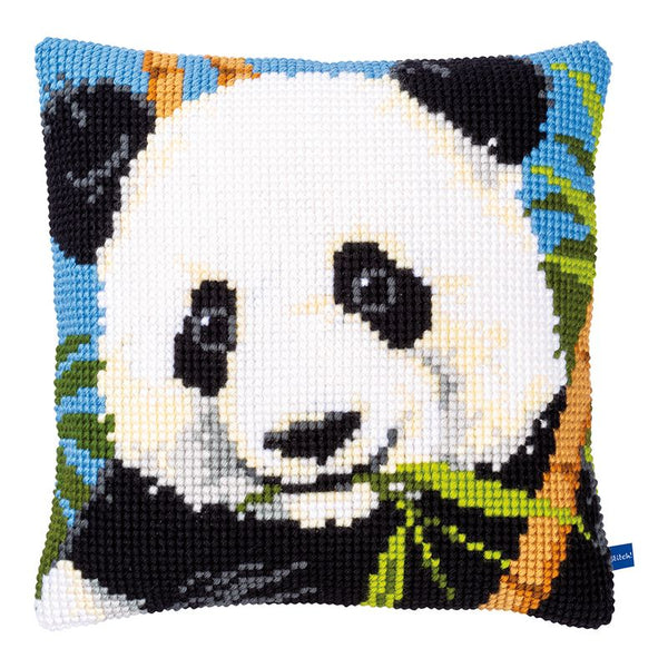 DIY Cross stitch cushion kit Panda