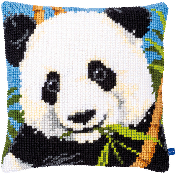 DIY Cross stitch cushion kit Panda