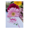 DIY Table Runner kit "Aida table runner kit Classic flowers bouquet"