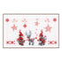 DIY Counted cross stitch kit Christmas elves 28 x 17 cm / 11.2" x 6.8"