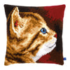 DIY Cross stitch cushion kit Kitten I