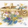 DIY Counted cross stitch kit Spring flowers