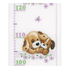 DIY Counted cross stitch kit Playing dogs 18 x 70 cm / 7.2