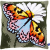 DIY Cross stitch cushion kit Butterfly