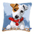 DIY Cross stitch cushion kit Jack Russell