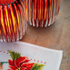 DIY Table Runner kit "Aida table runner kit Christmas flowers"