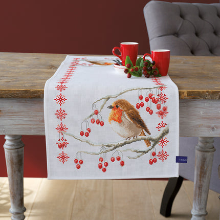 DIY Table Runner kit "Aida table runner kit Robin"