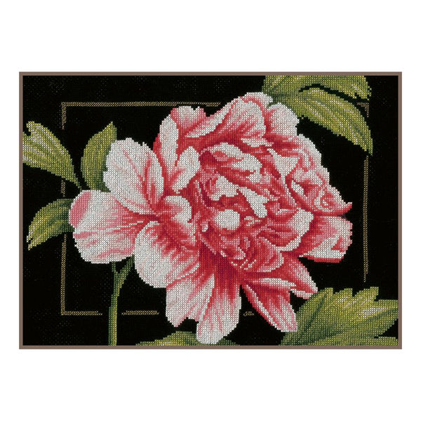 DIY Counted cross stitch kit Pink rose