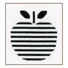 DIY Counted cross stitch kit Apple 18 x 18 cm / 7.2