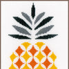 DIY Counted cross stitch kit Pineapple 16 x 26 cm / 6.4" x 10.4"