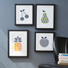 DIY Counted cross stitch kit Pineapple 16 x 26 cm / 6.4" x 10.4"