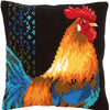 DIY Cross stitch cushion kit Rooster