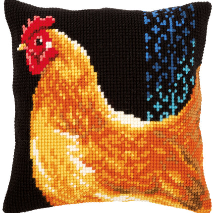 DIY PN-0156254 Vervaco Cross Stitch Cushion "Chicken"