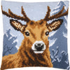 DIY Cross stitch cushion kit Deer