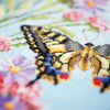 DIY Counted cross stitch kit Swallowtails 25 x 35 cm / 10" x 14"