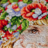 DIY Counted cross stitch kit Girl with flowers