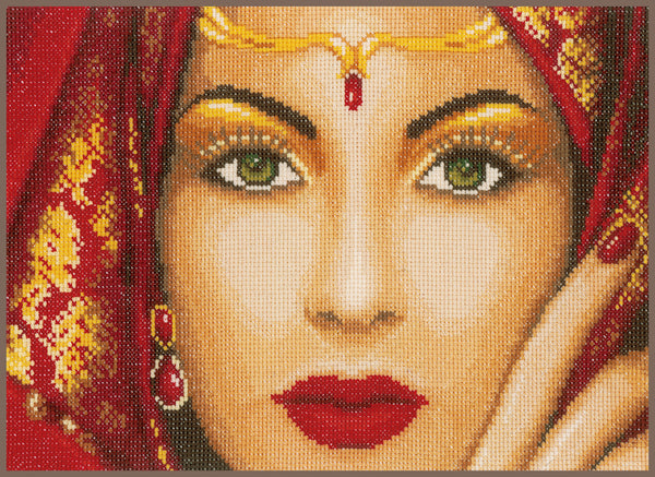 DIY Counted cross stitch kit Oriental beauty