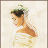 DIY Counted cross stitch kit Bride