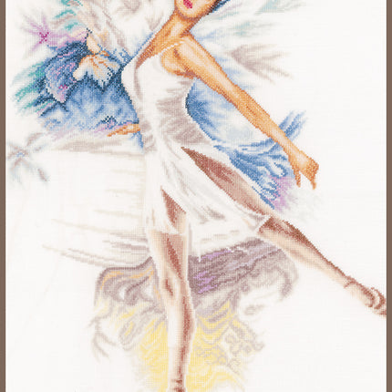 DIY Counted cross stitch kit Ballerina
