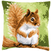 DIY Cross stitch cushion kit Squirrel