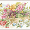 DIY Counted cross stitch kit In the garden