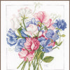 DIY Counted cross stitch kit Colourful bouquet