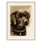 DIY Counted cross stitch kit Labrador puppy 24 x 31 cm / 9.6