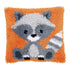 DIY Latch Hook Cushion Kit "Raccoon"