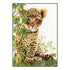 DIY Counted cross stitch kit Little panther