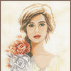 DIY Counted cross stitch kit Romantic lady