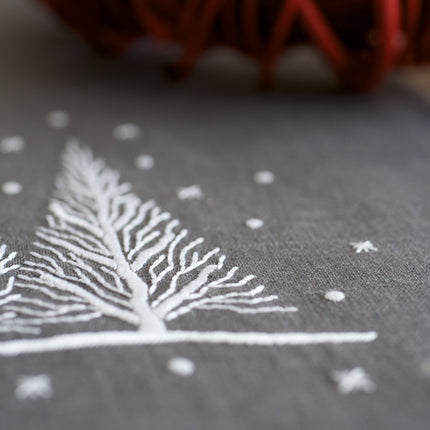 DIY Table Runner kit "Table runner kit Christmas trees"