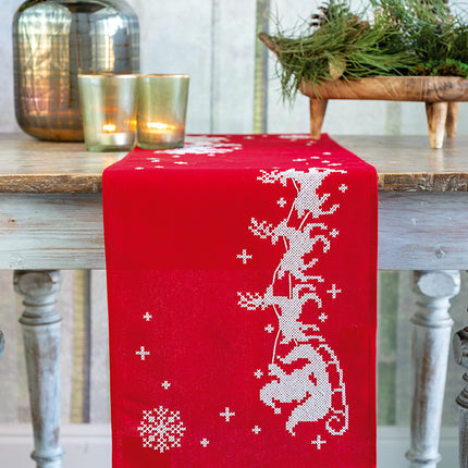 DIY Table Runner kit "Table runner kit Sleigh"