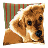 DIY Cross stitch cushion kit Dog