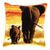 DIY Cross stitch cushion kit Elephants