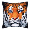 DIY Cross stitch cushion kit Tiger