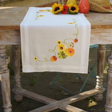 DIY Table Runner kit "Table runner kit Sunflowers"