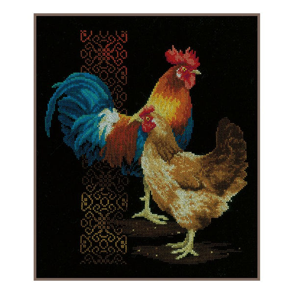 DIY PN-0162577 Vervaco "Chicken & Rooster"  /