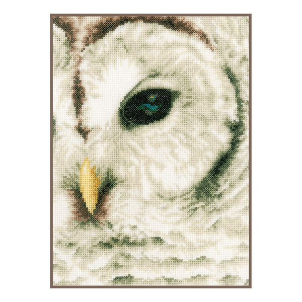 DIY Counted cross stitch kit Owl