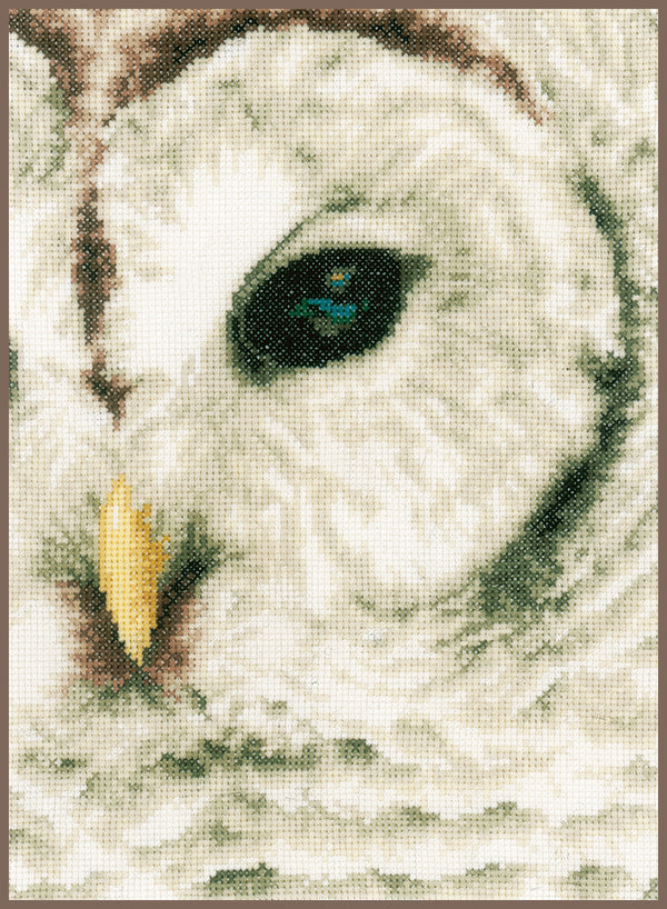 DIY Counted cross stitch kit Owl