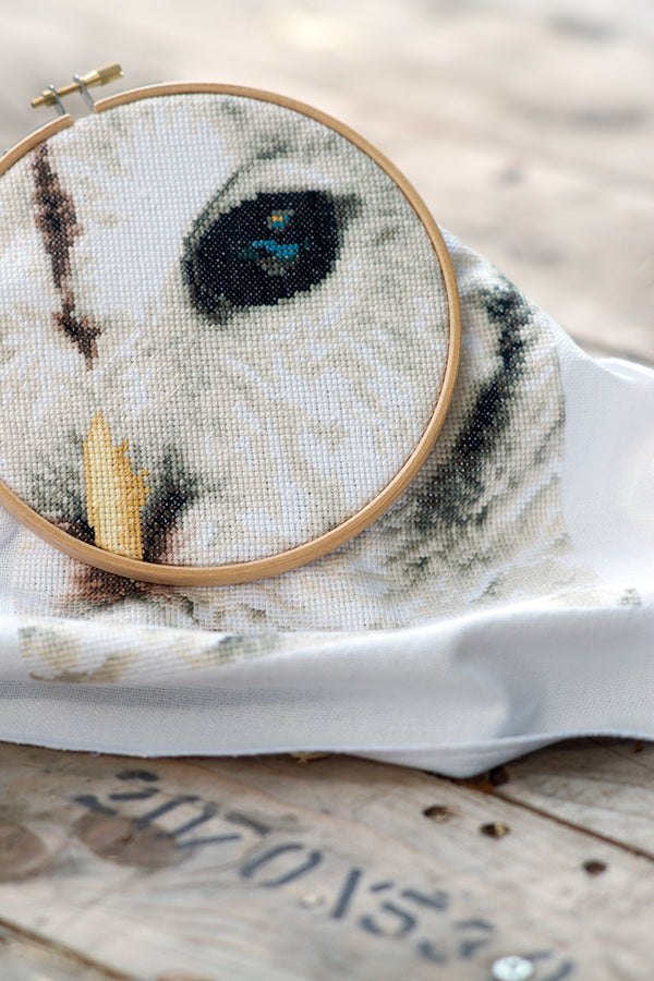 DIY Counted cross stitch kit Owl