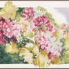 DIY Counted cross stitch kit Gerariums