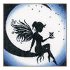 DIY Counted cross stitch kit Fairy on the moon