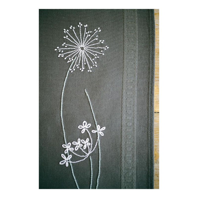 DIY Table Runner kit "Table runner kit White flowers"