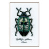 DIY Counted cross stitch kit LMV Blue beetle 12 x 20 cm / 4.8" x 8"