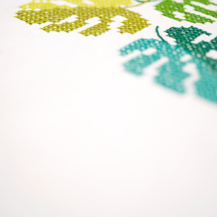 DIY Table Runner kit "Table runner kit Botanical leaves"
